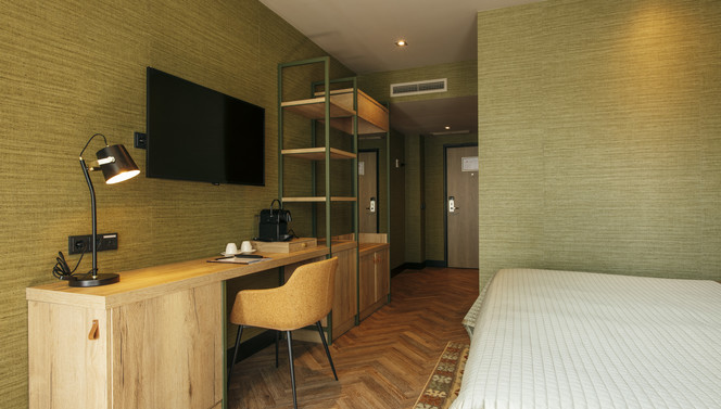 Overnachten op de Veluwe in een luxe en warme hotelkamerr